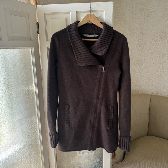 Athleta Chill Factor Sweater Coat - Picture 1 of 9